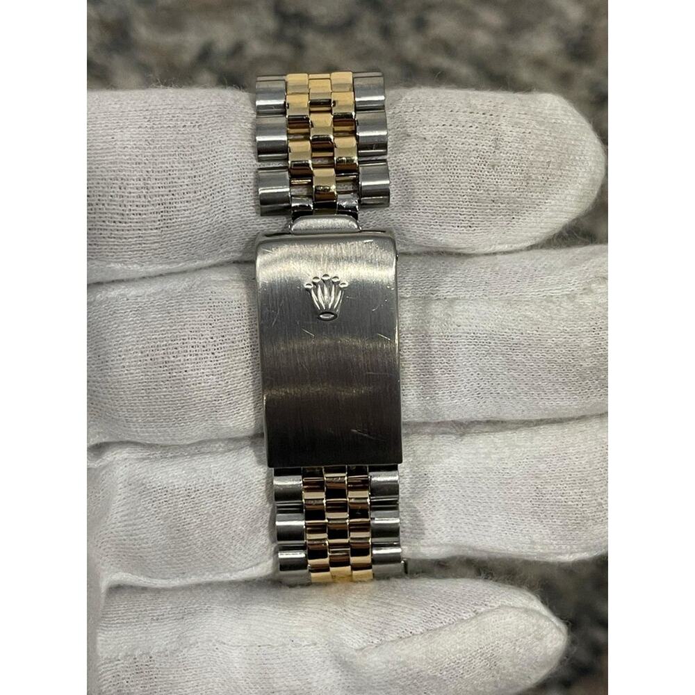 Rolex Datejust 16014 1981 Champaign Dial Fluted Bezel Jubilee Band SPB-JB 343870 - Picture 7 of 9